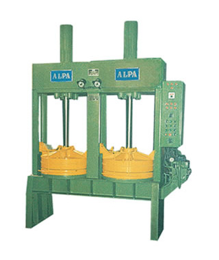 2x40 Tons Tire Vulcanization Press